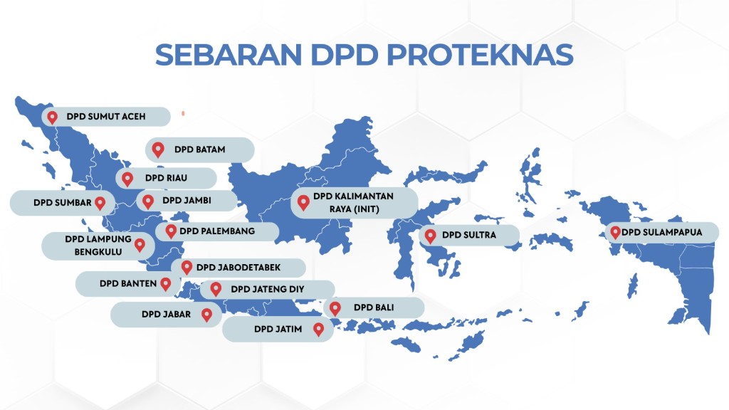 Sebaran DPD PROTEKNAS 2026